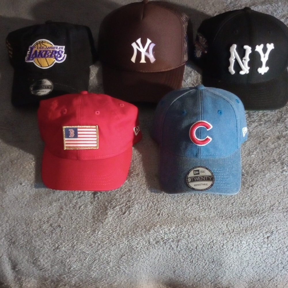 Assorted Baseball Caps Collection
